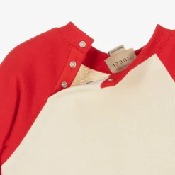 Boys Ivory Web Sweatshirt