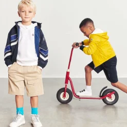 Boys Navy Blue & White Tseren Jacket