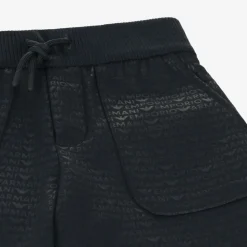 Boys Navy Blue Cotton Jersey Shorts