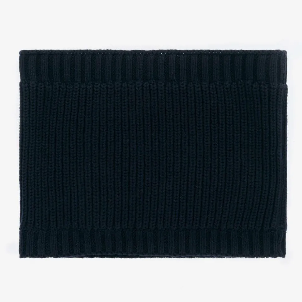 Boys Navy Blue Cotton Knit Snood