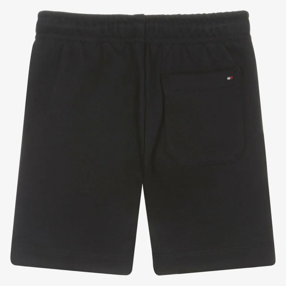Boys Navy Blue Cotton Shorts