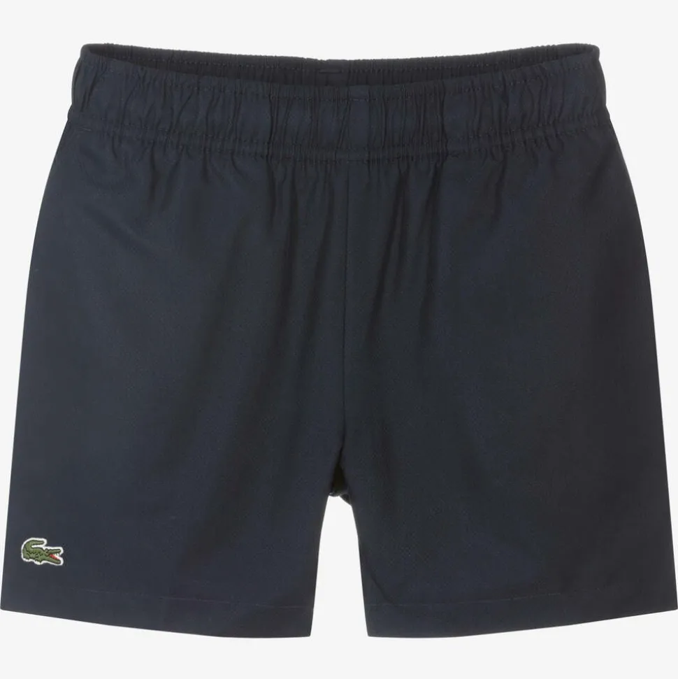 Boys Navy Blue Crocodile Sports Shorts