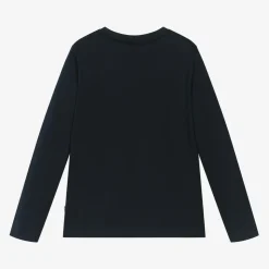 Boys Navy Blue Dream Big Cotton Top