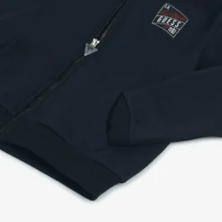 Boys Navy Blue Jersey Tracksuit