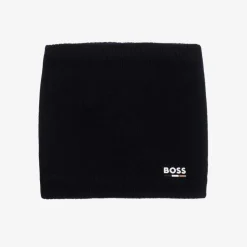 Boys Navy Blue Knitted Snood