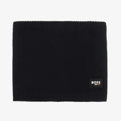 Boys Navy Blue Knitted Snood