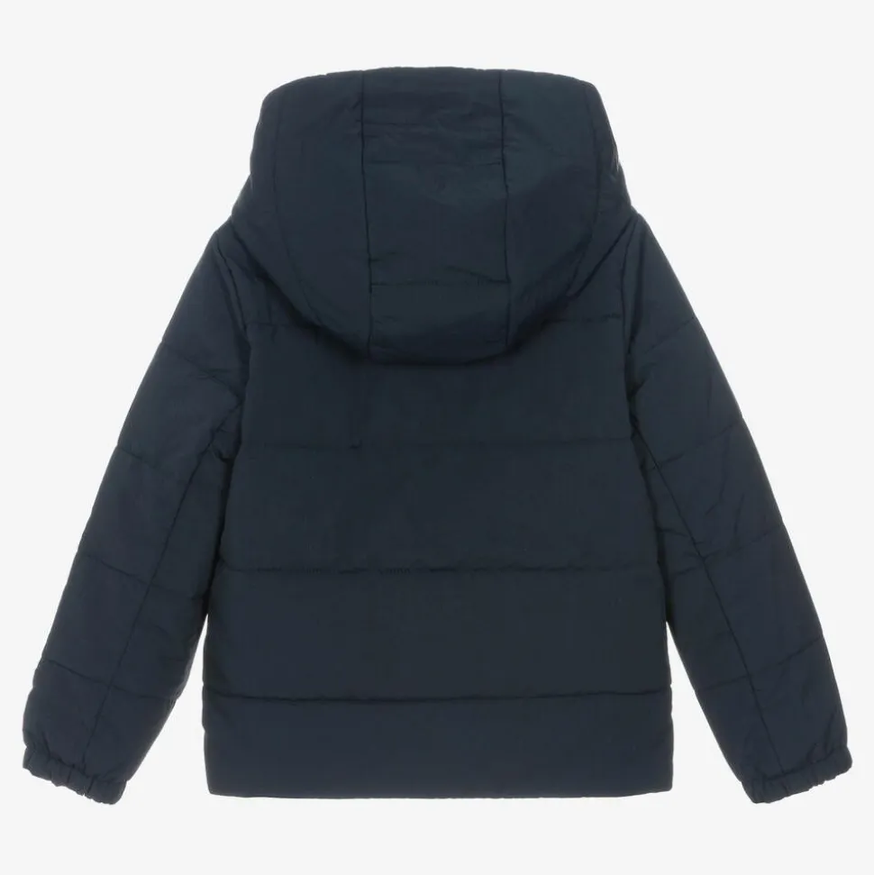 Boys Navy Blue Puffer Jacket