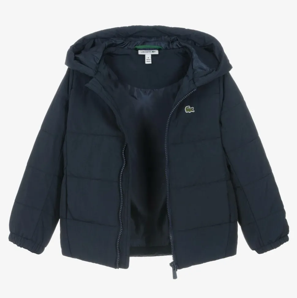 Boys Navy Blue Puffer Jacket