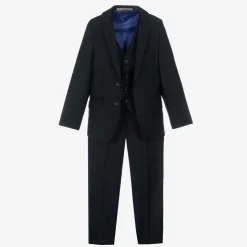 Boys Navy Blue Suit