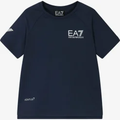 Boys Navy Blue Ventus7 Sports T-Shirt