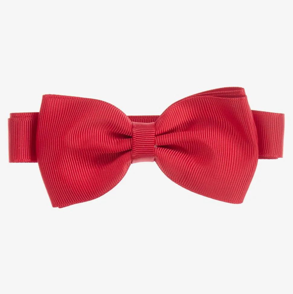 Boys Red Bow Tie (10cm)