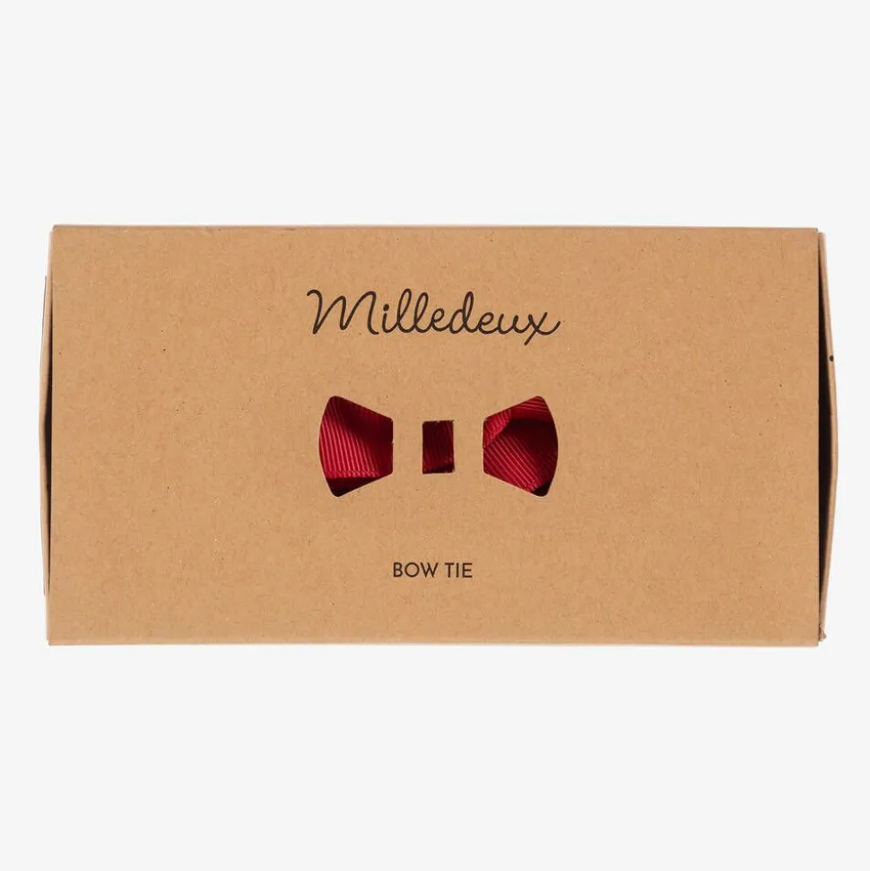 Boys Red Bow Tie (10cm)