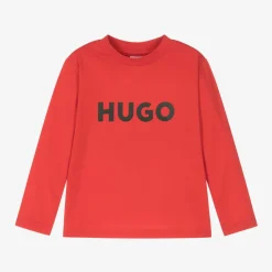 Boys Red Organic Cotton Top