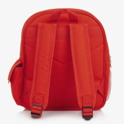 Boys Red Personalised Rocket Backpack (30cm)