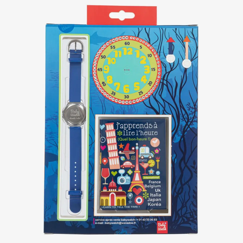 Boys Royal Blue Shark Watch