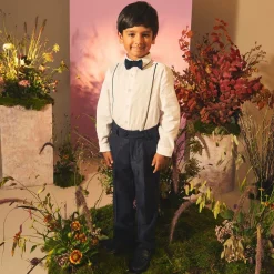 Boys Smart Blue Trousers