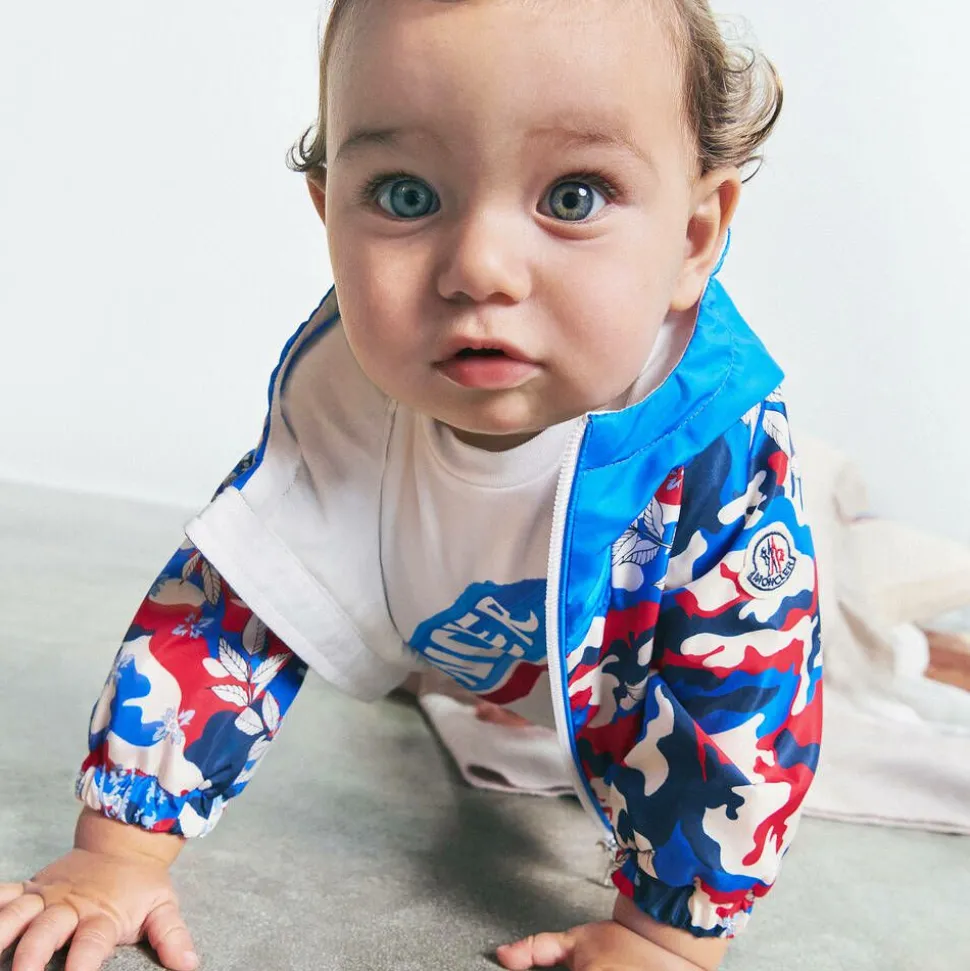 Boys White Cotton Logo T-Shirt