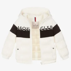 Boys White Down Padded Jacket
