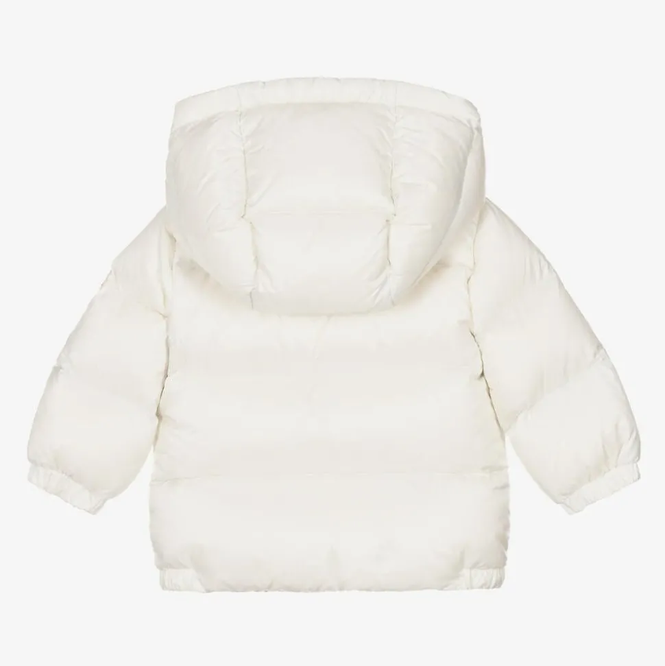 Boys White New Macaire Down Padded Jacket