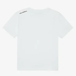 Boys White Organic Cotton T-Shirt
