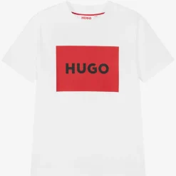 Boys White Organic Cotton T-Shirt