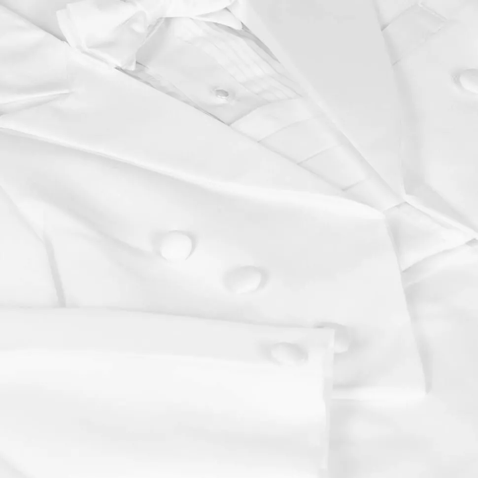 Boys White Tuxedo Suit