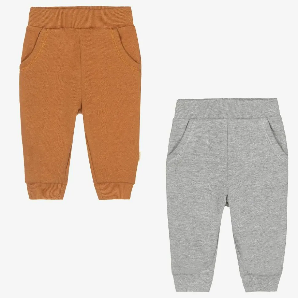 Brown & Grey Joggers (2 Pack)