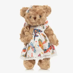 Brown Butterfly Dress Teddy Soft Toy (30cm)
