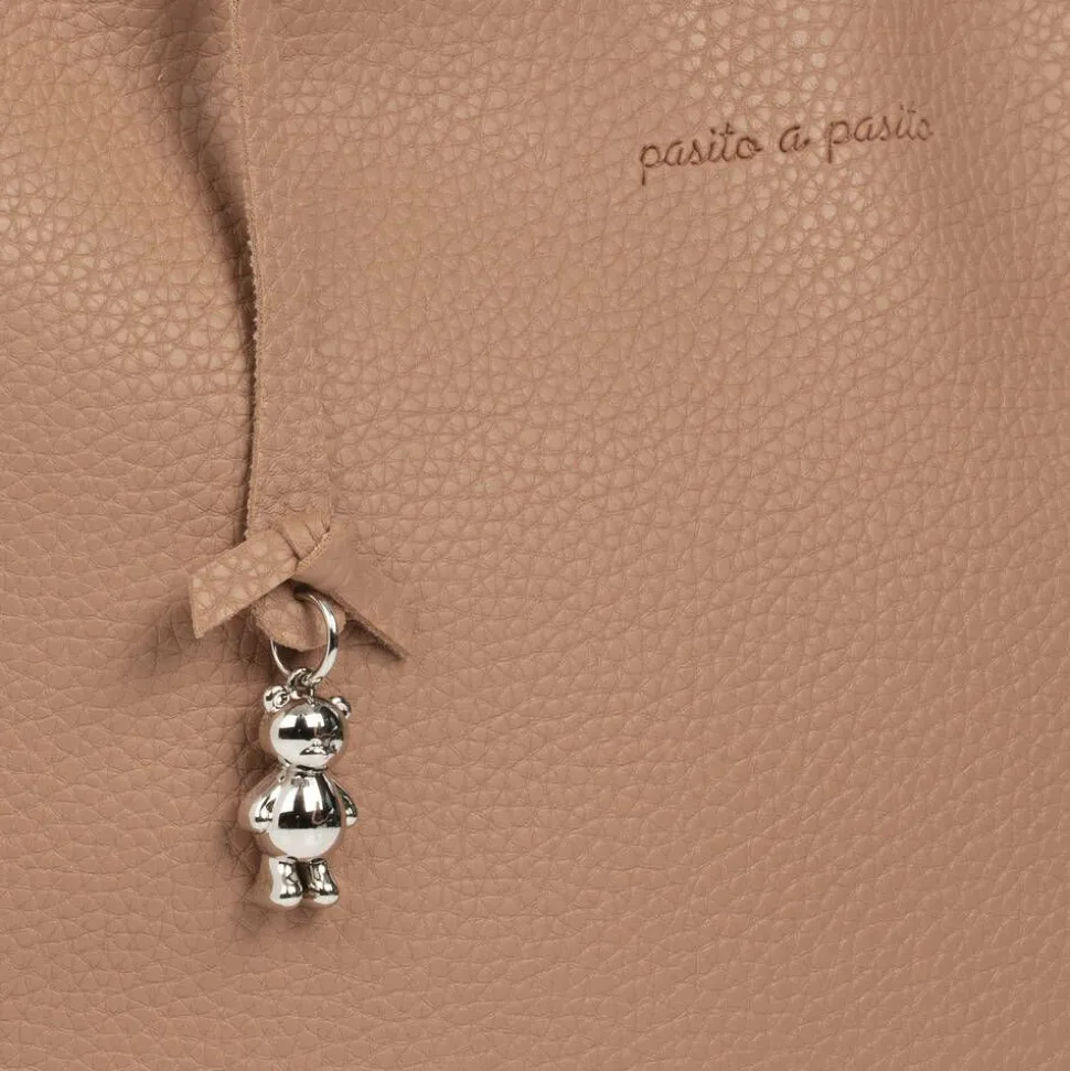 Brown Faux Leather Baby Organiser Bag (30cm)