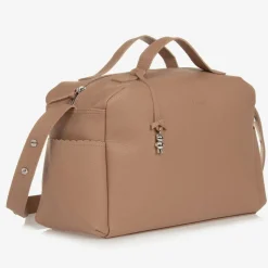 Brown Faux Leather Changing Bag (35cm)