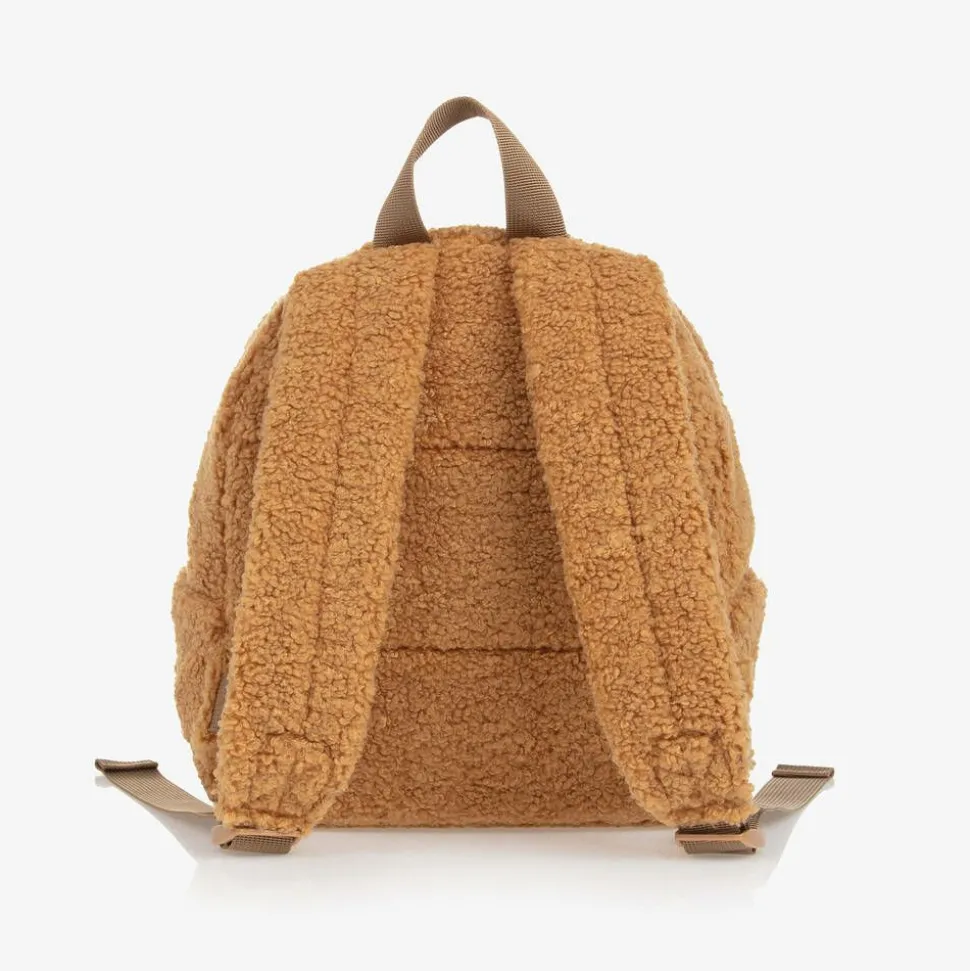 Brown Fleece Teddy Bear Backpack (25cm)