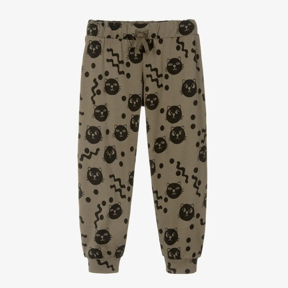 Brown Organic Cotton Cats Joggers