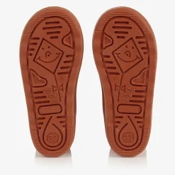 Brown Thermal Rain Boots