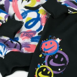Colour Print Cotton Tracksuit