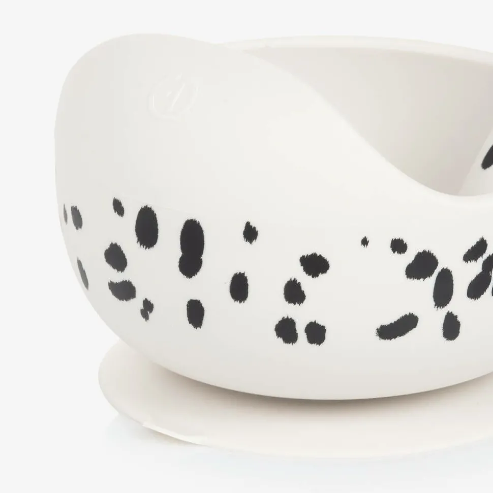 Dalmatian Print Feeding Bowl & Spoon Set