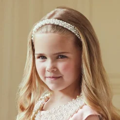 Diamanté & Pearl Bead Headband