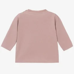 Dusky Pink Cotton Bear Top