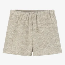 Girls Beige & Ivory Skort