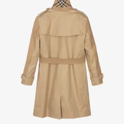Girls Beige Anais Trench Coat