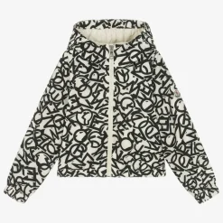 Girls Black & Ivory Maisha Jacket