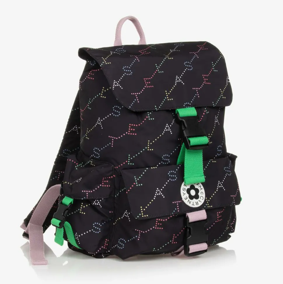 Girls Black Backpack (36cm)