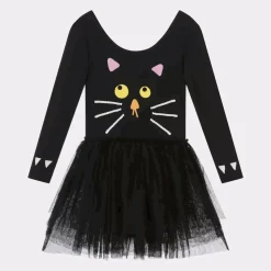 Girls Black Cat Costume