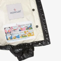 Girls Black Checked Dale Down Jacket