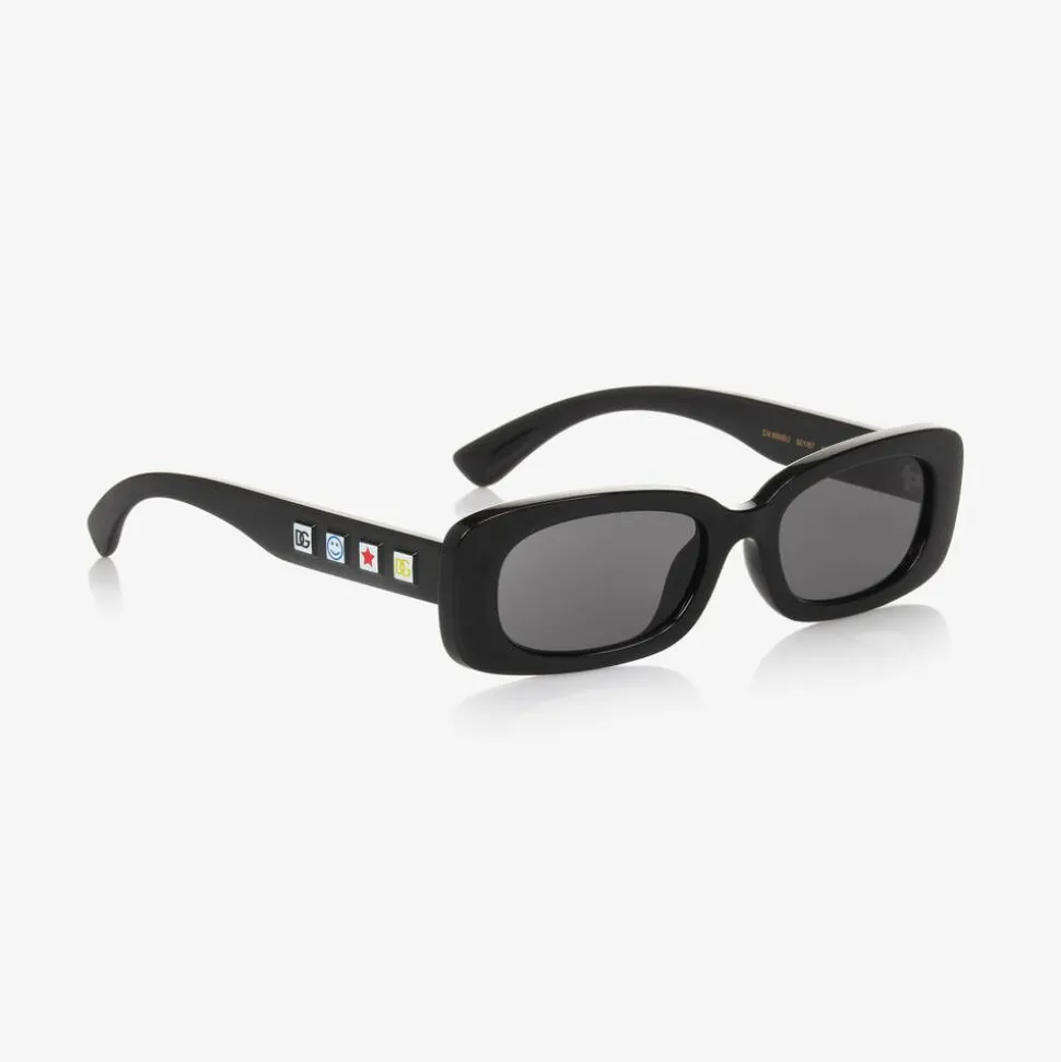 Girls Black DG Charms Sunglasses
