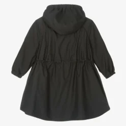 Girls Black Ioudith Coat & Down-Padded Gilet