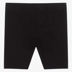 Girls Black Organic Cycling Shorts (3 Pack)