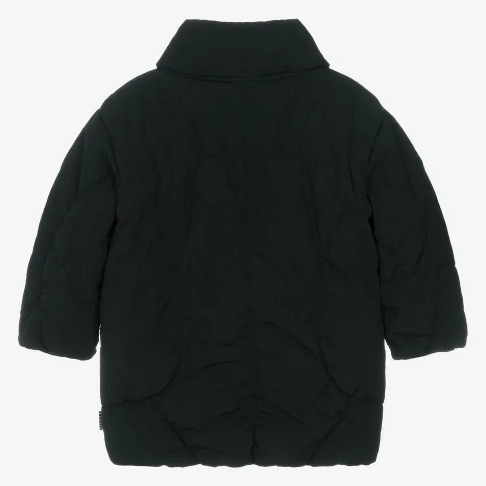 Girls Black Padded Coat