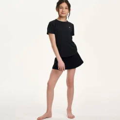 Girls Black Sports Skort