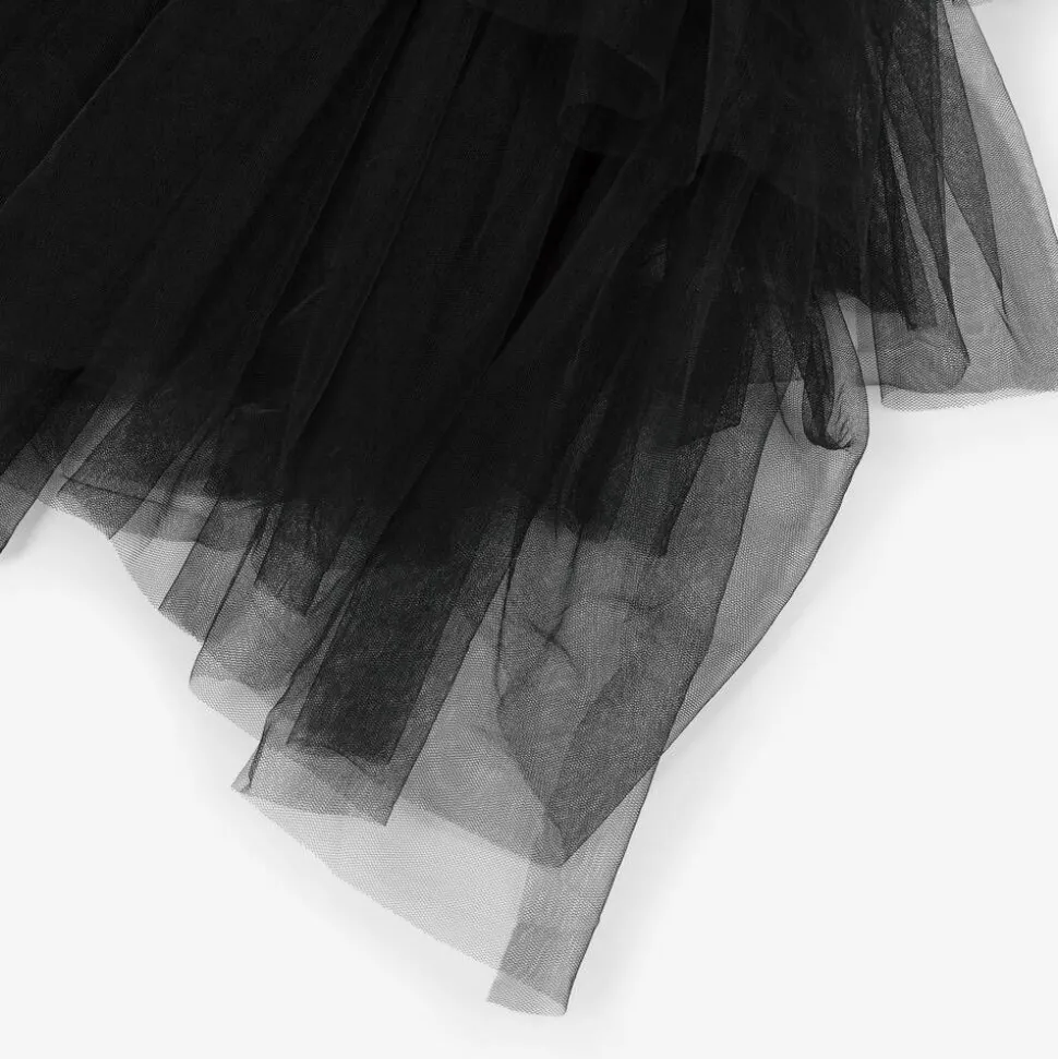 Girls Black Tulle Tutu Dress