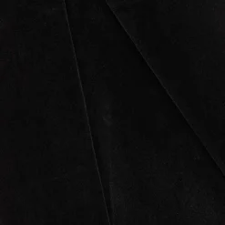 Girls Black Velvet & Lace Dress